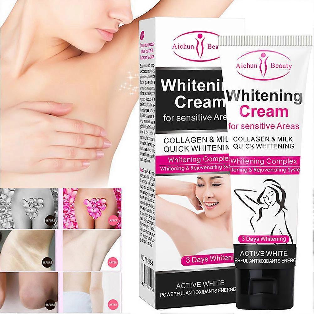 Beauty Natural Underarm Whitening Cream Armpit Lightening Brightening Deodorant Cream Body Creams
