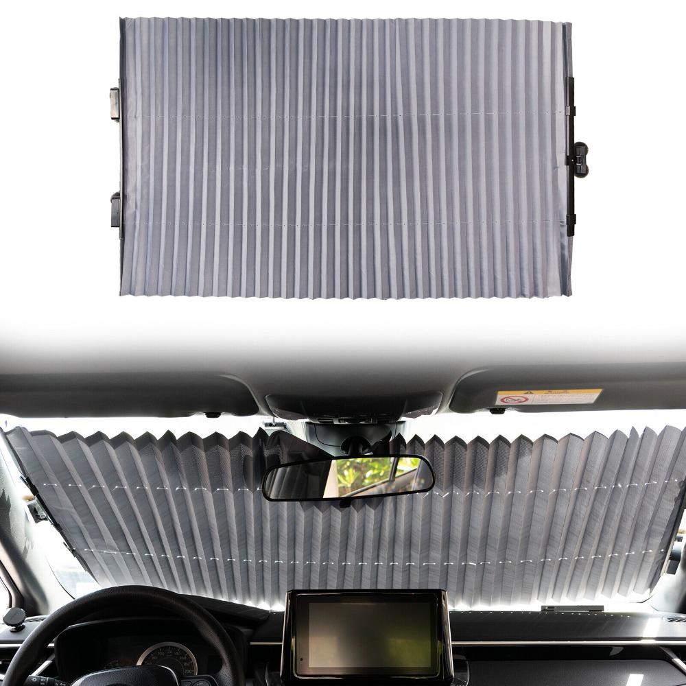 

Переднее/заднее лобовое стекло, крышка лобового стекла, выдвижной солнцезащитный козырек, универсальный автомобильный солнцезащитный козырек для автомобиля