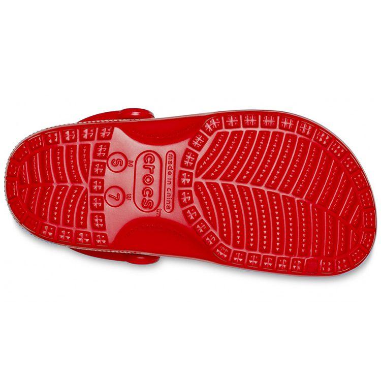 Crocs Classic Clog Casual Comfortable Clogs Unisex Footwear Chili-Red 10001-6EN