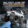 Q213 RC Off-road Stunt Car Amphibious Vehicle Children's Toy Cars 4WD 2.4G Pick-up Truck Water Cannon Remote Controlled Car