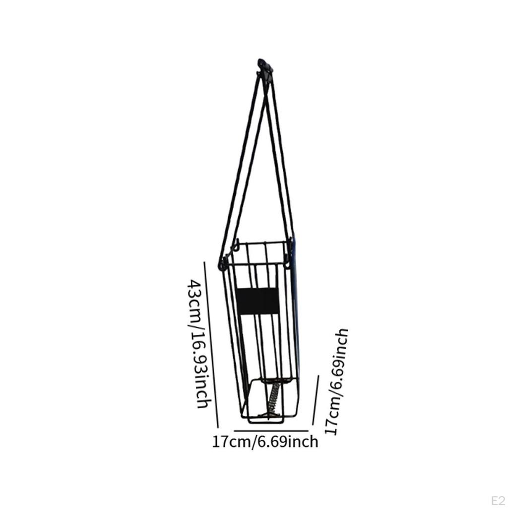 Tennis Ball Collector Pickleball Picker Sports with Handle for Picking and Storage Easy Pickup &