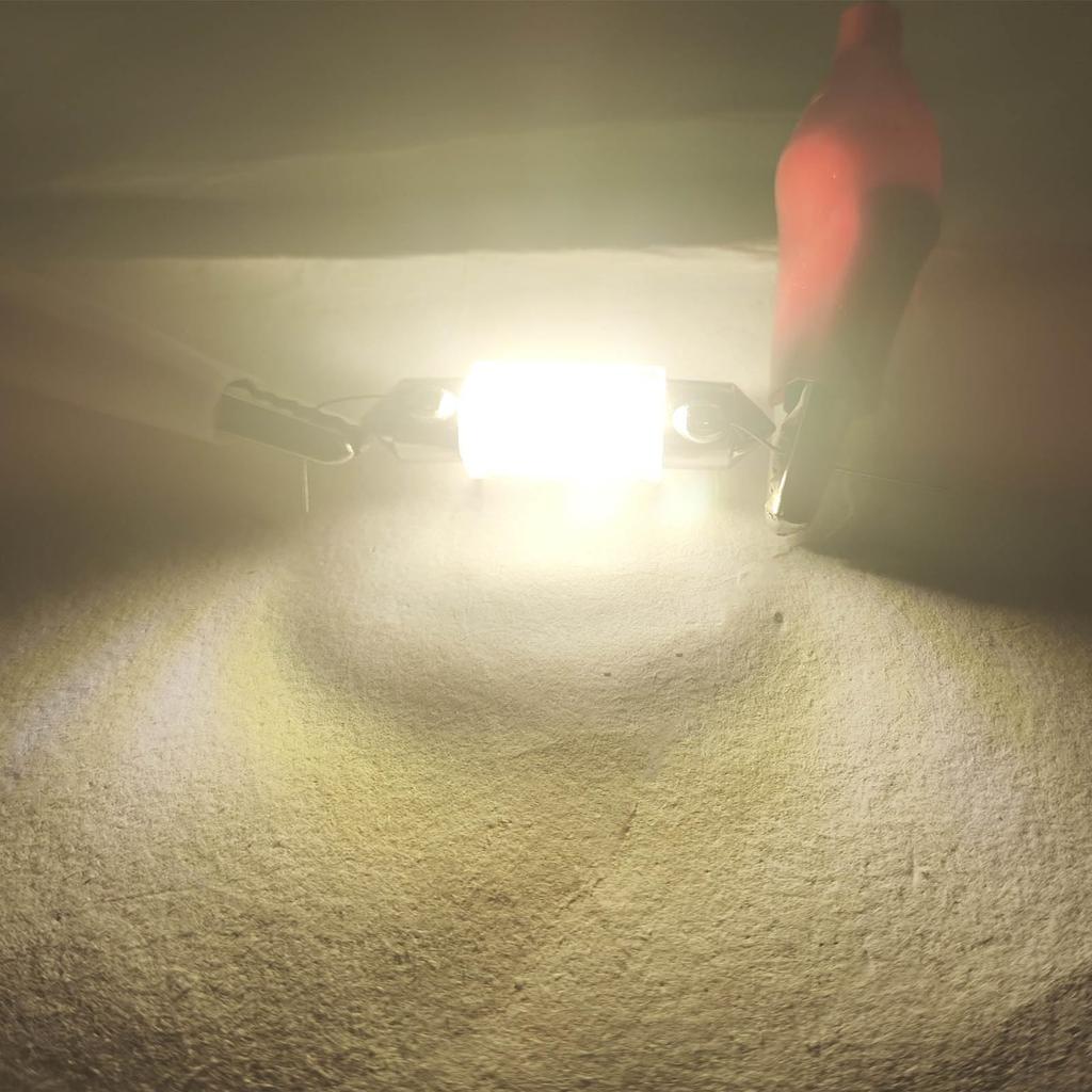 WiseShine 6411 Festoon Reading Light LED Bulb C5W Natural White