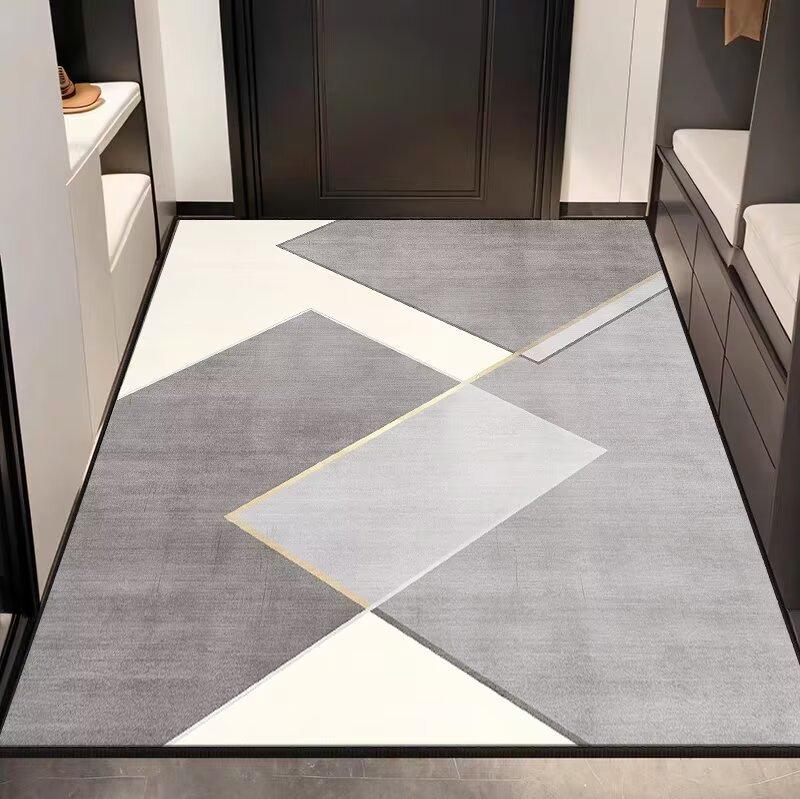 Household Entry Door Floor Mat Can Be Cut, Dirt-Resistant And Easy To Take Care Of, Entrance Door Floor Mat, Non-Slip Door Mat, Door Carpet