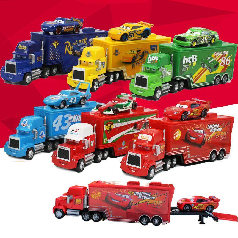 Racing Cars Mc Uncle Mcqueen Roadblock Cool Sister 95 Cargo Car For Imaginative Play And Fun