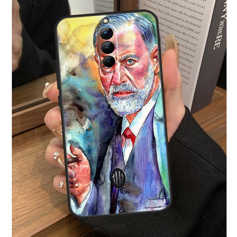 Sigmund Freud Case For Nubia Red Magic 10 9 8 Pro Plus 6 7 6S 7S Pro 6R 5G RedMagic 8S 9S Pro Plus Coque