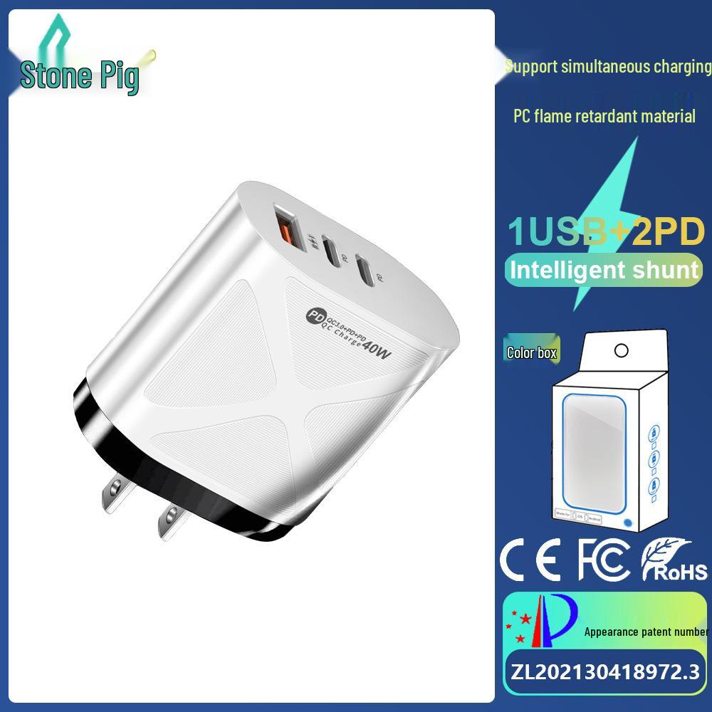 Universal Charger for AU, EU, US, UK Adapters: 1U+2PD Original Model