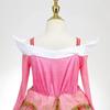 Mädchen Dornröschen Aurora Prinzessin Halloween Cosplay Kleid Schulterfrei Kindergeschenk Karnevalsparty Ausgefallene Prinzessinnenkleidung
