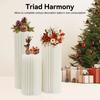 3Pcs Foldable Cardboard Columns Cylinder Tables Wedding Centerpieces Vase Dessert Table Column for Parties Decor 60/80/100cm