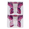 100pcs Nail Form Extension Stickers Self Adhesive Nail Tips Guide Sticker Manicure Tools Rose Red