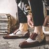 Kožené Brogues Pánské Velká Velikost Módní Svatba Párty Pánské Společenské Boty Italský Návrhář Pánské Řidičské Formální Boty Šněrovací Pánské Oxfordky