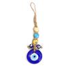 Craft Colorful Bead Demon Eye Pendant Car Hanger Decoration Blue Eye Key Chain Home Wall Hanger