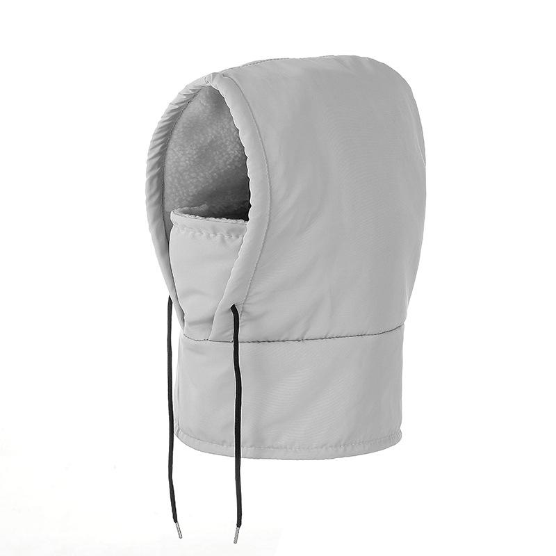 Agriculturi Waterproof Fleece-Lined Hood W/Drawstr,Keep Head,Neck Warm