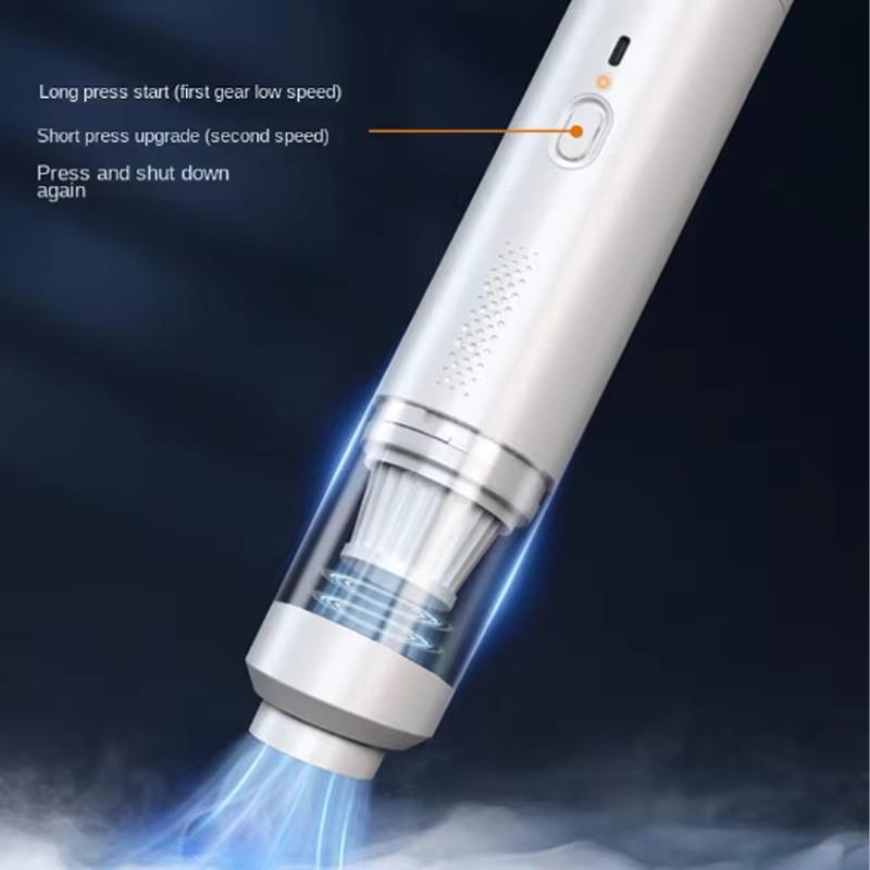 1 Portable Car Vacuum Cleaner Handheld Brushless Vacuum Cleaner Wireless Dust Collector Suction and Blowing Pet Suction