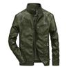 2026 Good Quality Brand Motorcycle Leather Jackets Men Warm Patchwork Military Jacket Baseball Collar Pilot Leather Jacket Coats