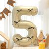 Aluminum Foil 0-9 Years Old Balloons 32inch Wedding Decorations Number Balloons  Birthday Party