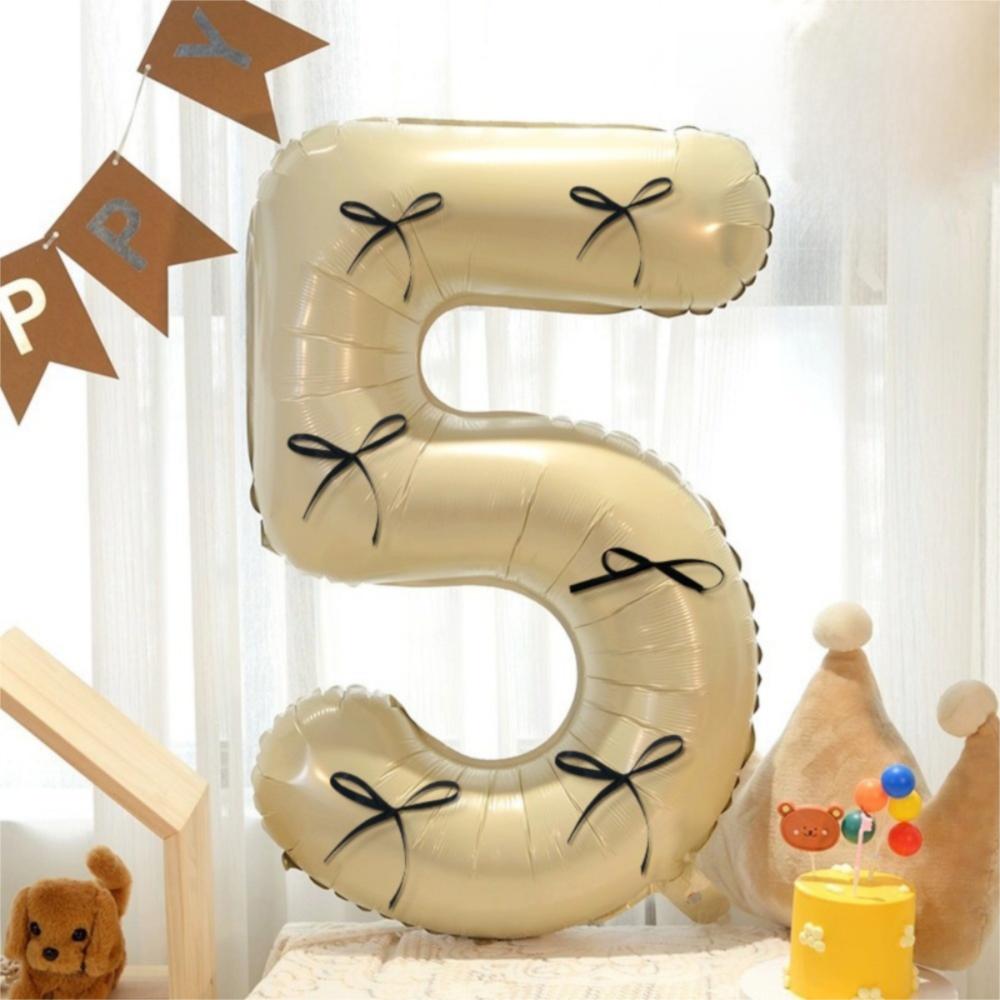 Aluminum Foil 0-9 Years Old Balloons 32inch Wedding Decorations Number Balloons  Birthday Party