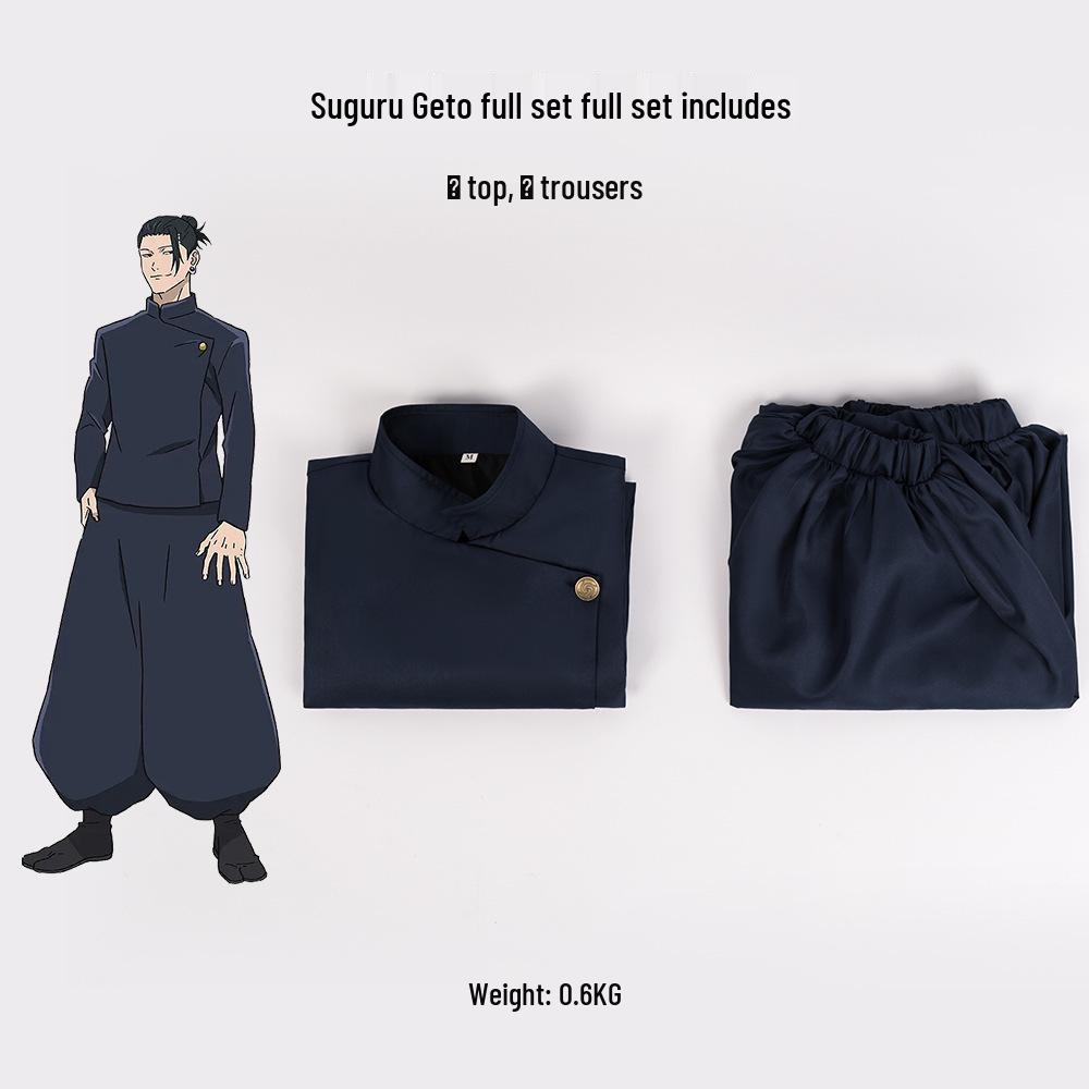 Jujutsu Kaisen Fushiguro Toji Cosplay Kostýmová sada pro muže