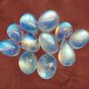 Blue Flashy Natural Rainbow Moonstone Mix Shape Lot, Polished Moonstone Lot, Rainbow moonstone Lot, Loose Gemstone for making jewelry.