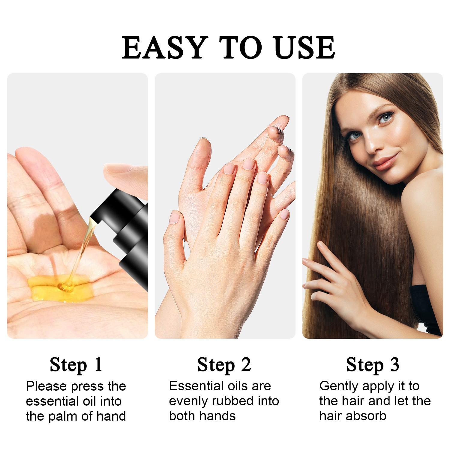 Многофункциональное масло для волос для предотвращения выпадения волос — фото 8