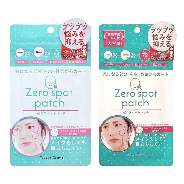 Сегодняшний Cosme - Пластырь от прыщей Zero Spot 54 pcs