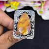 Ghost Eye Jasper Gemstone 925 Sterling Silver Jewelry Ring Size 10.5 KG-1663