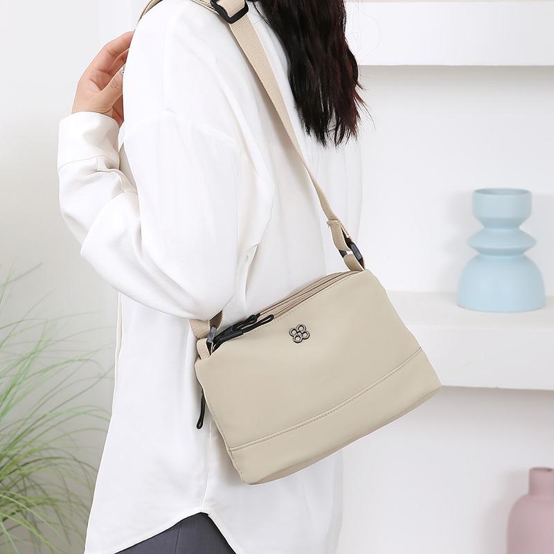 Women's Lightweight Nylon Shoulder Bag – Convertible Crossbody for Travel, Water-Resistant with Phone Pocket