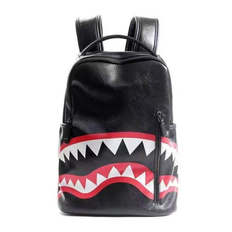 Haifisch-Rucksack Herren und Damen Schultaschen Mode Große Kapazität Freizeit Reisen Trend Schöner Rucksack
