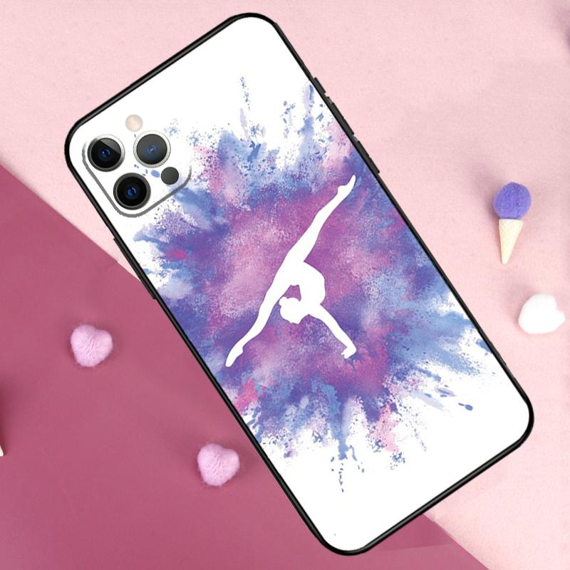 

Чехол для телефона с картиной маслом на тему гимнастики для iPhone 11 12 13 14 15 16 Pro Max Mini 14 15 16 Plus X XR XS Max 7 8 iPhone 16