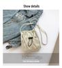 Women's Lightweight Crossbody Phone Bag - Japanese Korean Style with Bow and Drawstring, Casual and Versatile Coin Purse