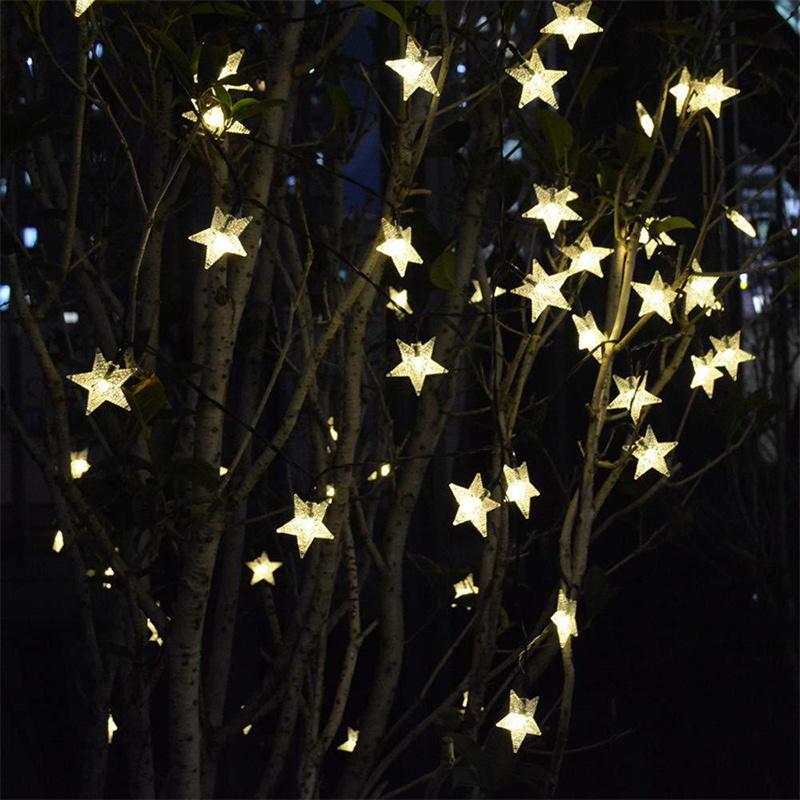 2025 New Year Solar String Lights Courtyard Bee Led Lights Outdoor Waterproof Powered Patio Light Christmas Decorations 224