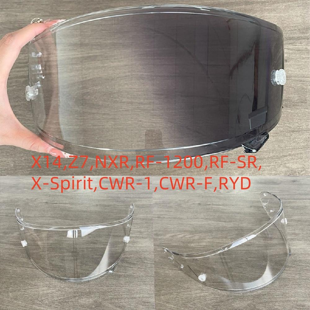 X14 Visor for SHOEI X14,NXR,RF-1200,RF-SR,X-Spirit,CWR-1,CWR-F,RYD Face Shield Motorcycle Helmet Accessories