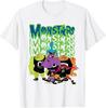Monstars Space Jam Cartoon Characters Graphic T-shirt