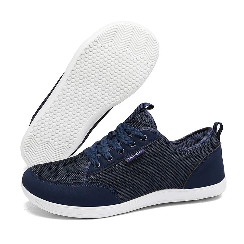 Men's Lightweight and Fashionable Casual Shoes Wide Footed Shoes Comfortable Women's Black Couple Shoes Gray High-quality Design