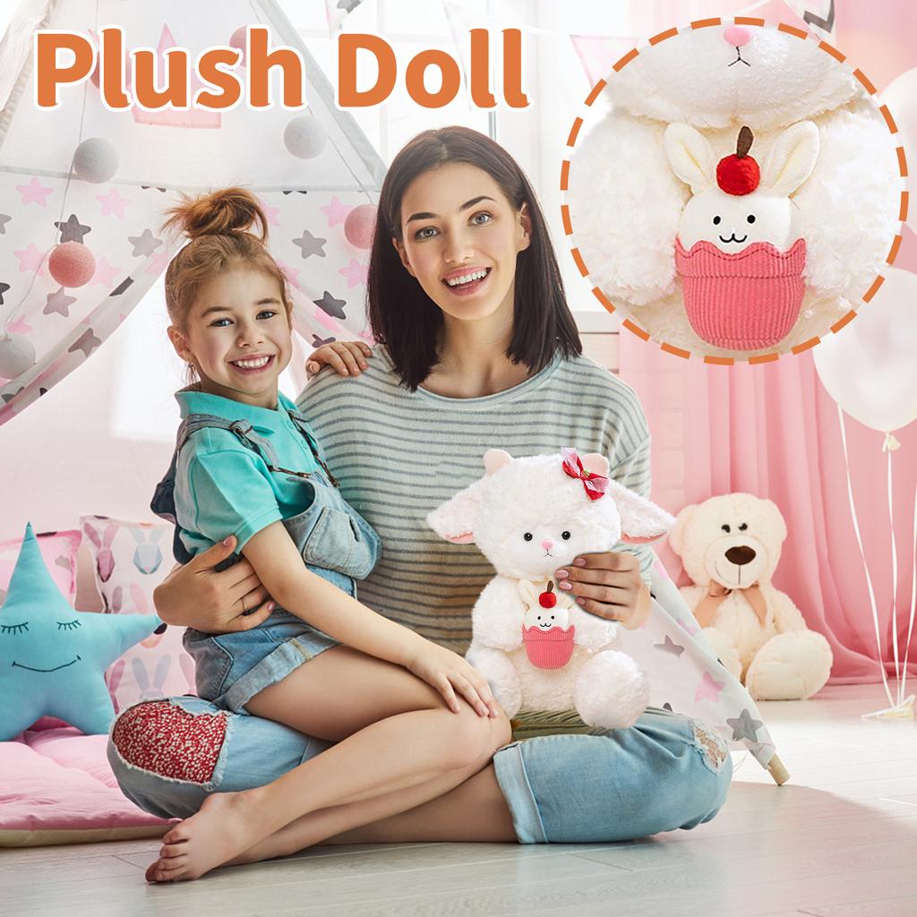 Cute Princess Little Lamb Doll Plush Toy