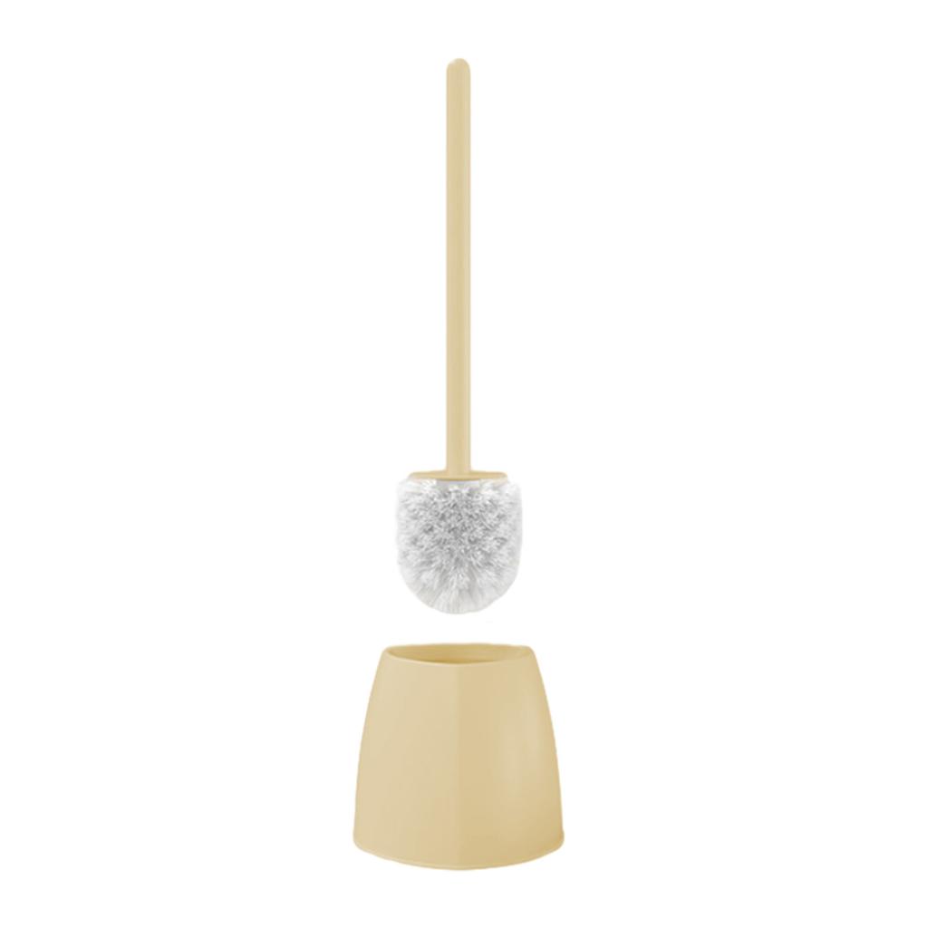 Szczotka toaletowa z twardym włosiem Zestaw szczotek do czyszczenia muszli łazienkowej Nowoczesna i kompaktowa szczotka do czyszczenia toalet Długi uchwyt Włosie do łazienki