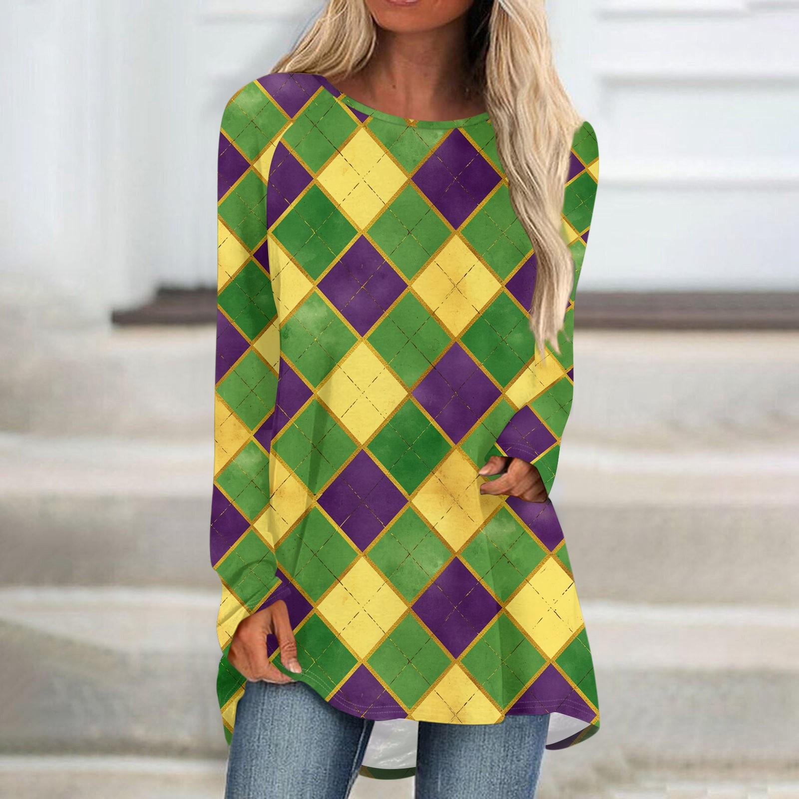 

Женский модный пуловер с круглым вырезом, рукавами реглан и длинными рукавами, с карнавальным принтом, повседневный XL жёлтый