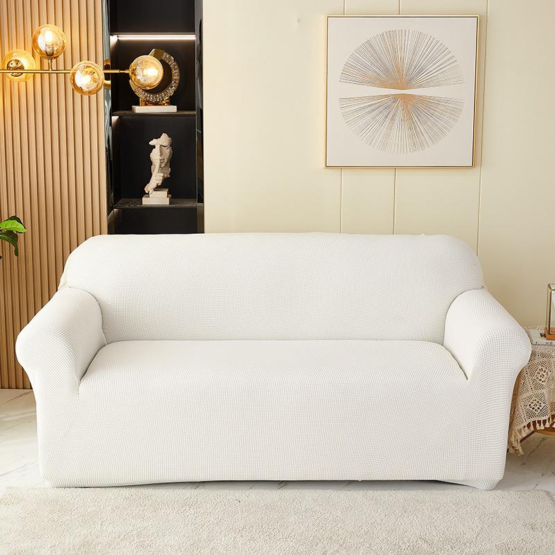 High Elastic Knitted Sofa Protector for Double & Three-Seater - Full Wrap Cover
