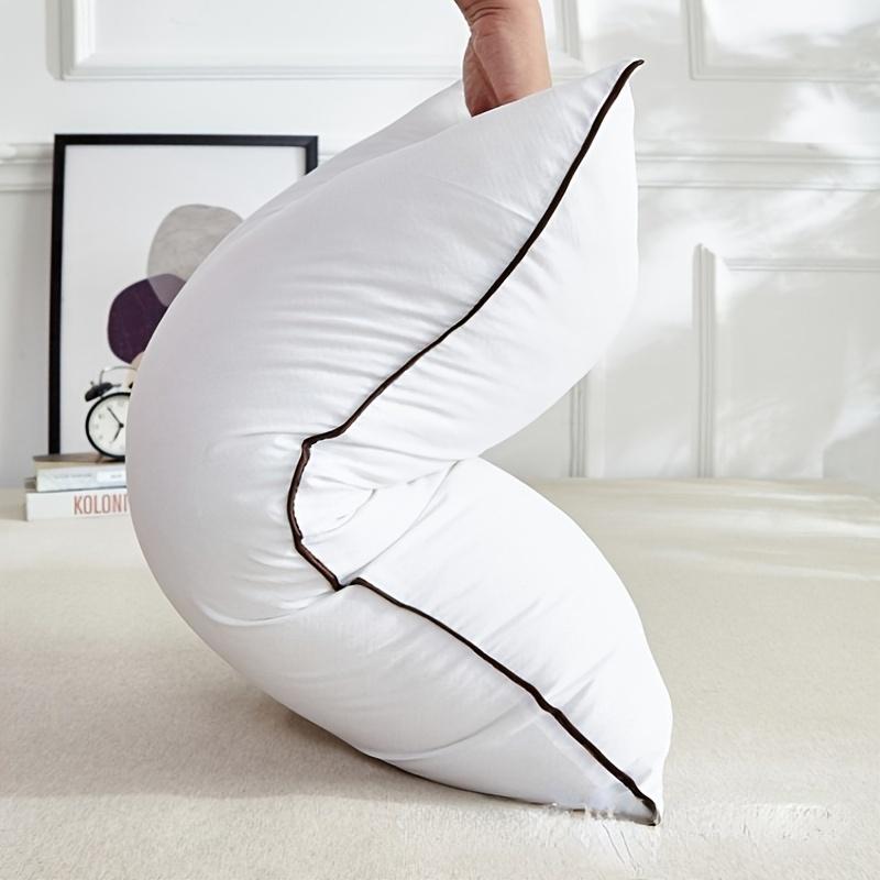 

Подушки для кровати Hotel Collection с охлаждением для сна на спине, животе или боку, супермягкие подушки с альтернативным наполнителем из микрофибры белый