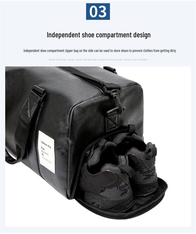 Trendy Women's Water-Resistant Gym and Yoga Bag with Custom Logo and Large Capacity