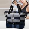 Women Handbag Dry Wet Separation Large Capacity Lightweight Foldable Smooth Zipper Sports Gym Bag for Yoga
