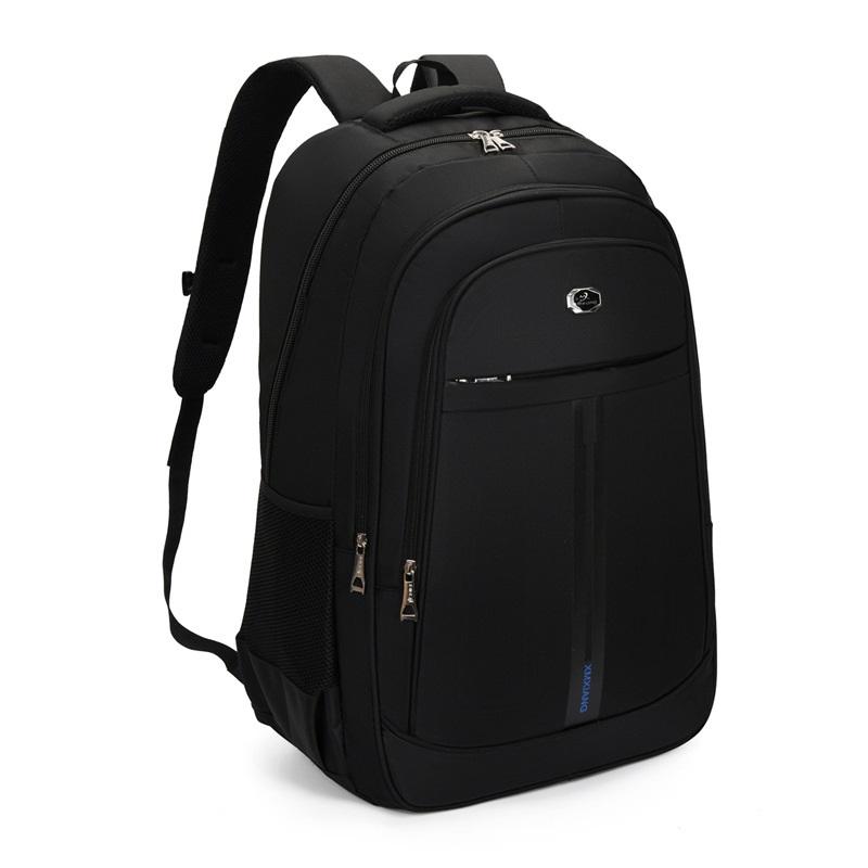 Pánský cestovní batoh Velká kapacita Jednoduchý styl Kapsa na notebook do práce Školní batoh pro studenty