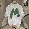 2024 Trendy Men's High-End Cotton Short-Sleeve T-Shirt: Casual, Loose, and Versatile Design