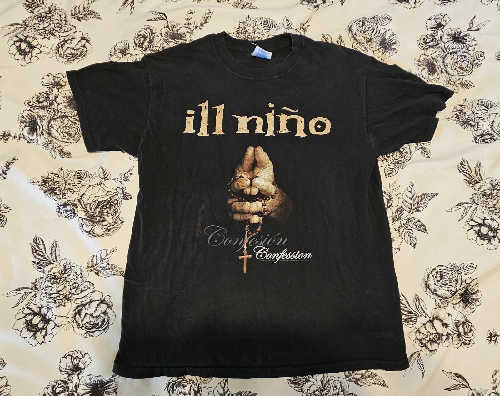 ill Nino Confession Tour 2003 T Shirt XL