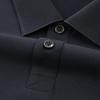 SEVEN Seamless Mulberry Silk Blend Short-Sleeve Business Polo Shirt