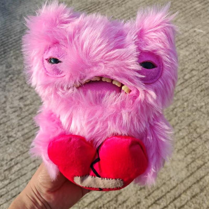 23cm Ugly Cute Monster Plush Toy Funny Tooth Creature Stuffed Animal Doll Gift For Kids