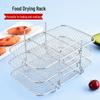 Air Fryer Multi-Functional Rack: Potato Frying, Draining, Drying, Fruit & Vegetable Dehydrator