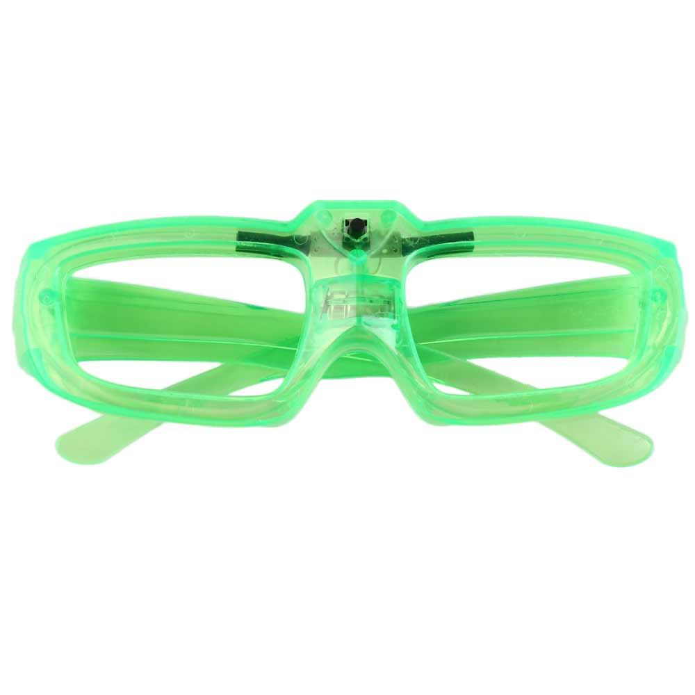 LED Glasses Adult Glow Sticks Glasses Luminous Glasses Shutter Shades Glasses Flashing Glasses