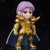 10cm Saint Seiya Anime Figure Myth Cloth Leo Aiolia Aquarius Camus Cancer DeathMask Golden Zodiac Knight Japanese Dolls Hobbies