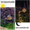 Solar LED Watering Can Lights Hanging Kettle Lantern Light Waterproof Yard Outdoor Lights Hollow Water Sprinkle Landscape Lamp