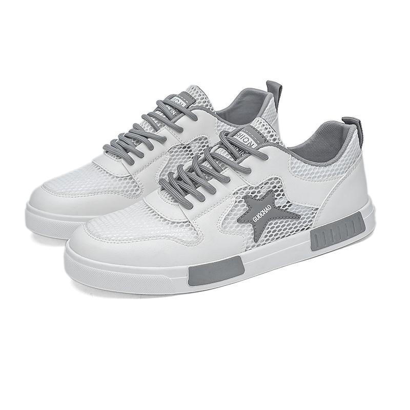 Men’s Sports Shoes Summer Breathable Casual Skateboard Shoes Plus Size Running Sneakers Shoes for Students